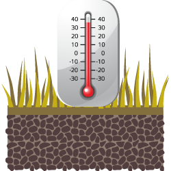 Датчик температуры почвы иконка Релеон