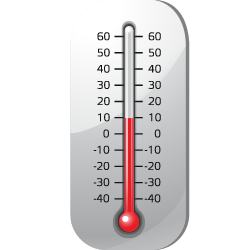 Датчик температуры жидкости и газа иконка Релеон